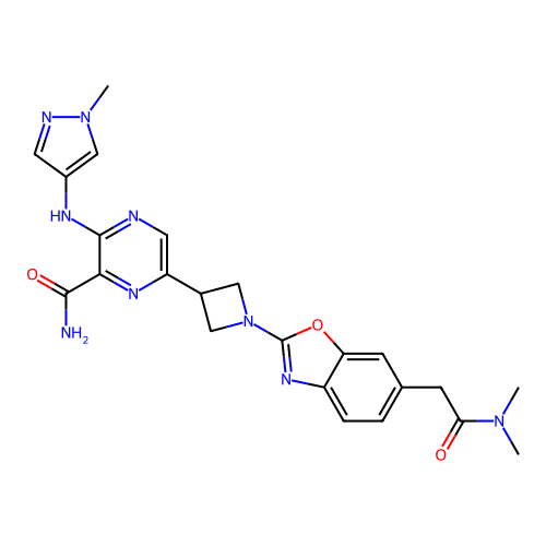 Chemical structure of BindingDB Monomer ID 50662880