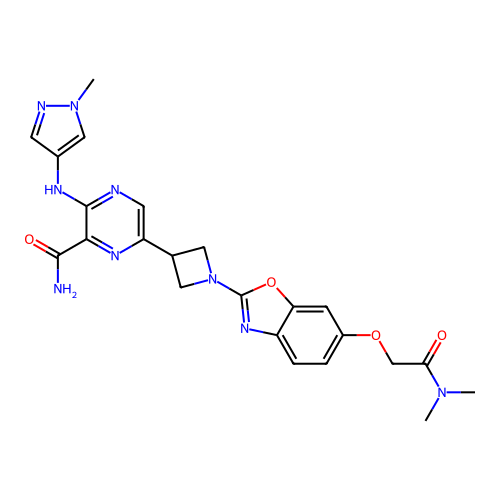 Chemical structure of BindingDB Monomer ID 50662881