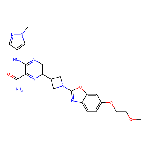 Chemical structure of BindingDB Monomer ID 50662883