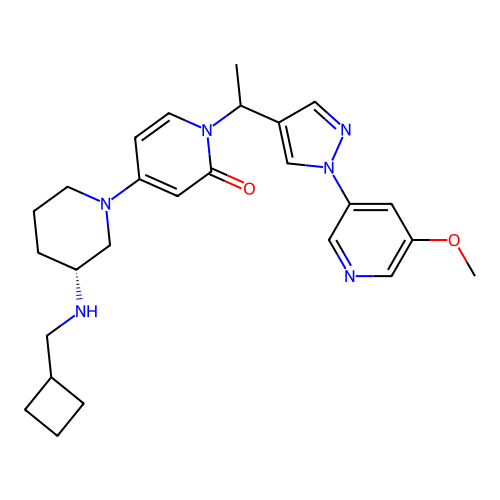 Chemical structure of BindingDB Monomer ID 50663519