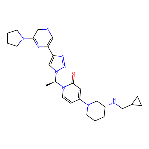 Chemical structure of BindingDB Monomer ID 50663542