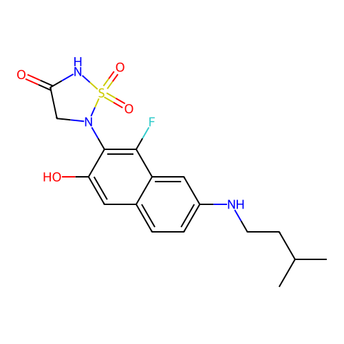 Chemical structure of BindingDB Monomer ID 50663675