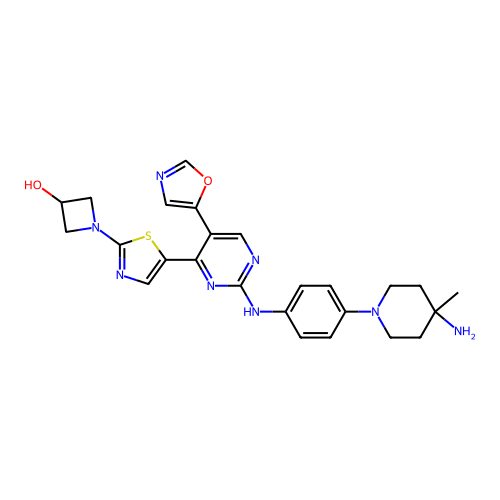 Chemical structure of BindingDB Monomer ID 50664291