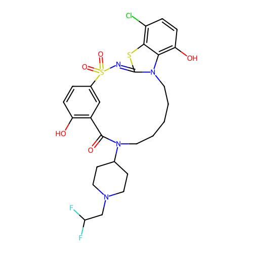 Chemical structure of BindingDB Monomer ID 50665221