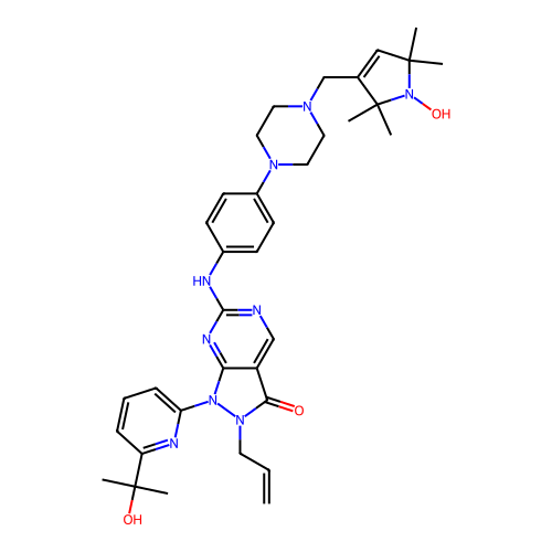 Chemical structure of BindingDB Monomer ID 50665501
