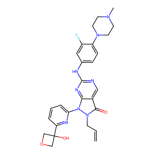 Chemical structure of BindingDB Monomer ID 50665503