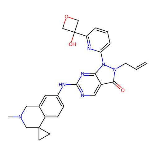 Chemical structure of BindingDB Monomer ID 50665504