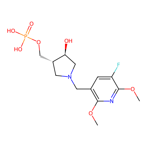 Chemical structure of BindingDB Monomer ID 50666334