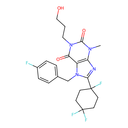 Chemical structure of BindingDB Monomer ID 50666593