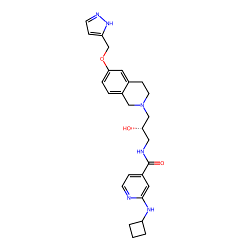 Chemical structure of BindingDB Monomer ID 50666671