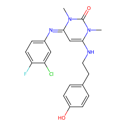 Chemical structure of BindingDB Monomer ID 50667317