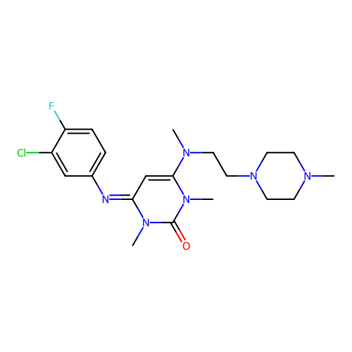 Chemical structure of BindingDB Monomer ID 50667335