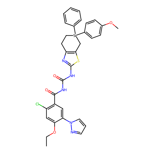 Chemical structure of BindingDB Monomer ID 50667391