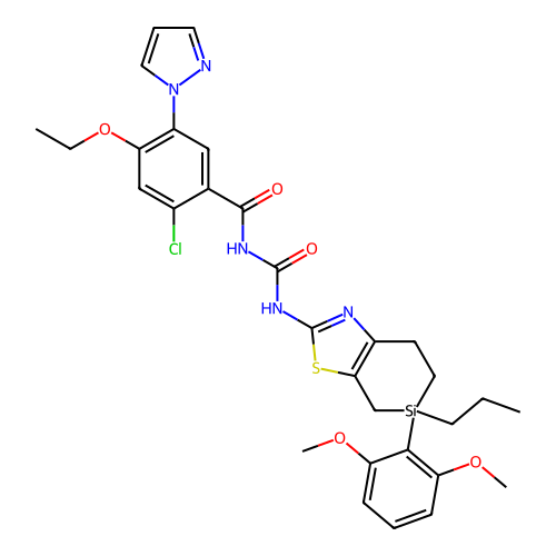 Chemical structure of BindingDB Monomer ID 50667392