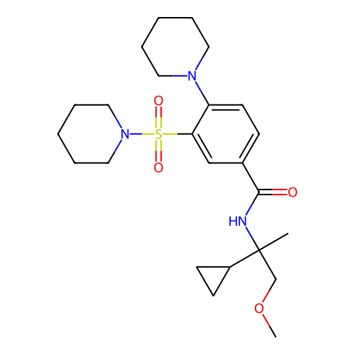 Chemical structure of BindingDB Monomer ID 50667404