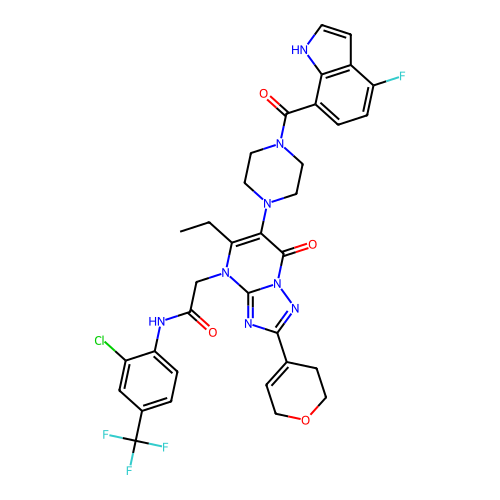 Chemical structure of BindingDB Monomer ID 50667432