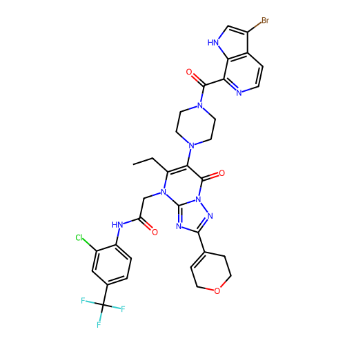 Chemical structure of BindingDB Monomer ID 50667437