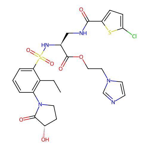 Chemical structure of BindingDB Monomer ID 50669033