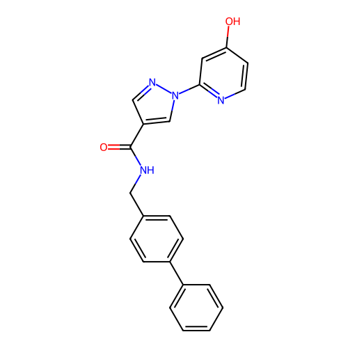 Chemical structure of BindingDB Monomer ID 521082