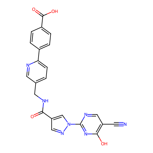 Chemical structure of BindingDB Monomer ID 521096