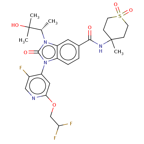 Chemical structure of BindingDB Monomer ID 530634