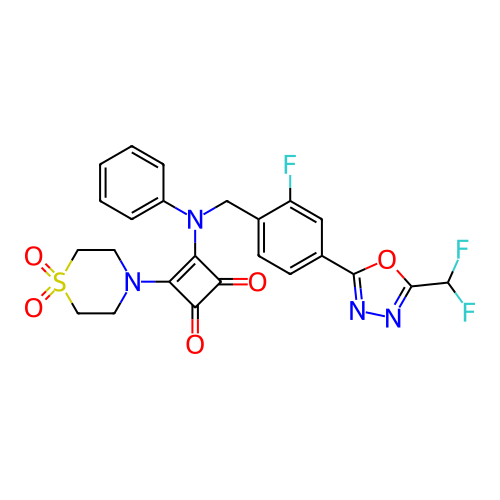 Chemical structure of BindingDB Monomer ID 531656