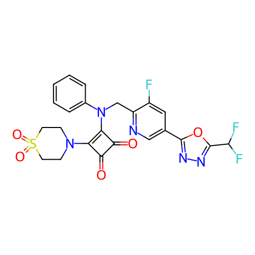 Chemical structure of BindingDB Monomer ID 531659