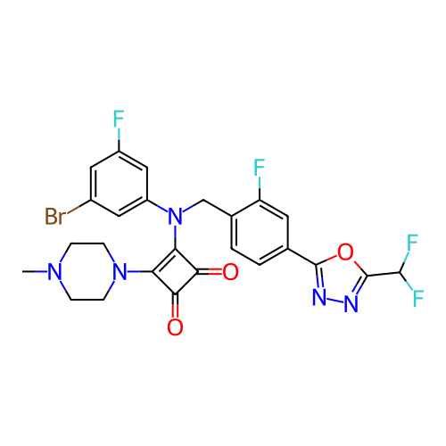 Chemical structure of BindingDB Monomer ID 531660