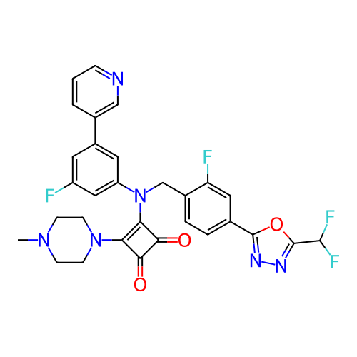Chemical structure of BindingDB Monomer ID 531661