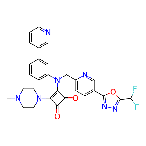 Chemical structure of BindingDB Monomer ID 531671