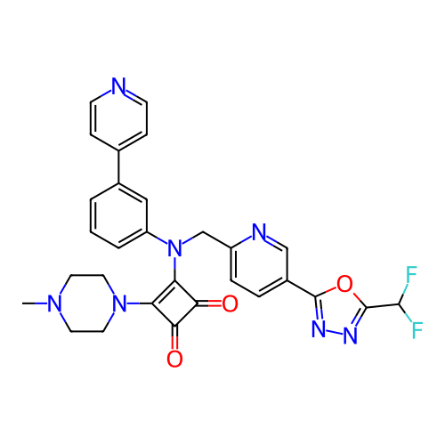 Chemical structure of BindingDB Monomer ID 531672