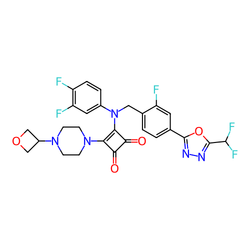 Chemical structure of BindingDB Monomer ID 531676