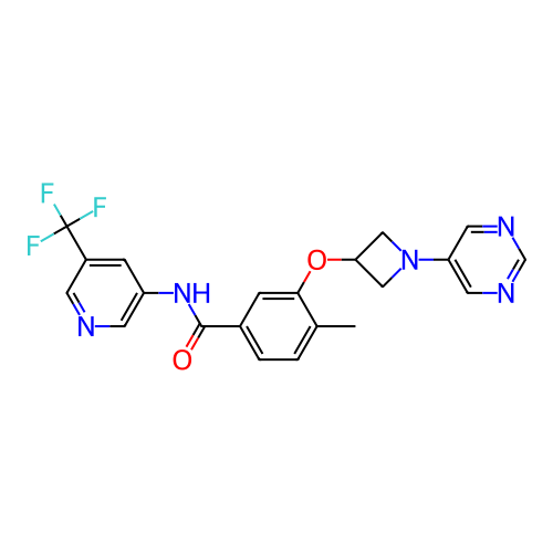 Chemical structure of BindingDB Monomer ID 535984
