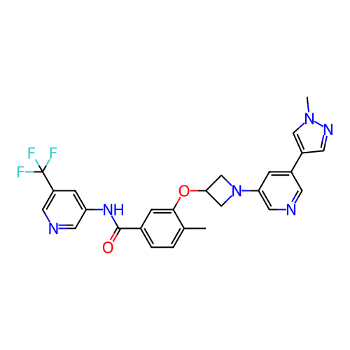 Chemical structure of BindingDB Monomer ID 535992