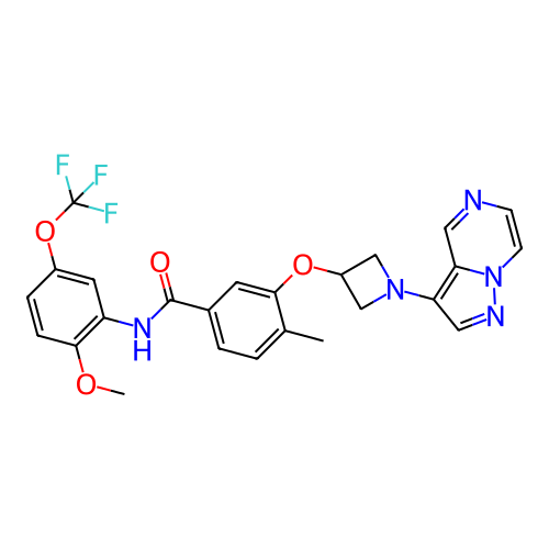 Chemical structure of BindingDB Monomer ID 536007