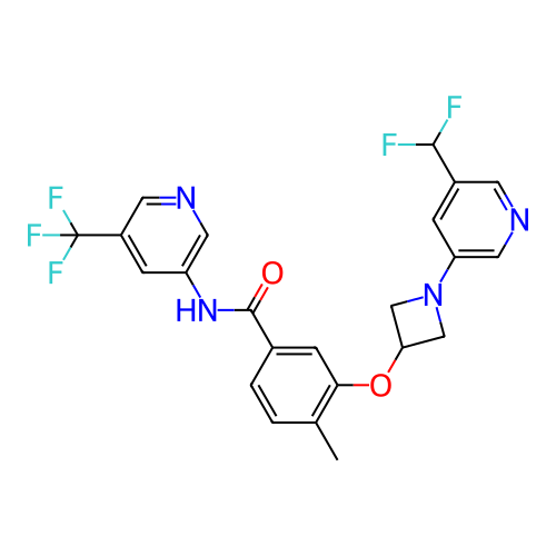 Chemical structure of BindingDB Monomer ID 536014