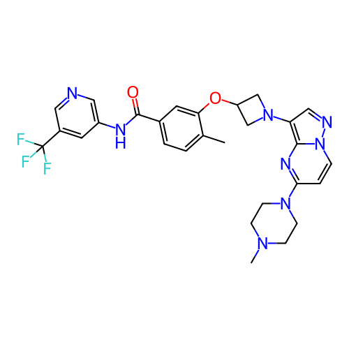 Chemical structure of BindingDB Monomer ID 536015