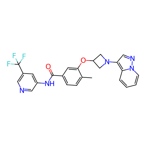 Chemical structure of BindingDB Monomer ID 536017