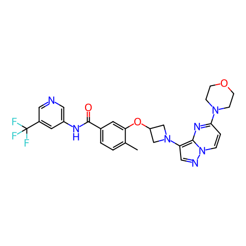 Chemical structure of BindingDB Monomer ID 536019