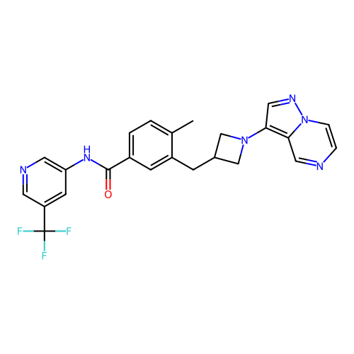 Chemical structure of BindingDB Monomer ID 536020