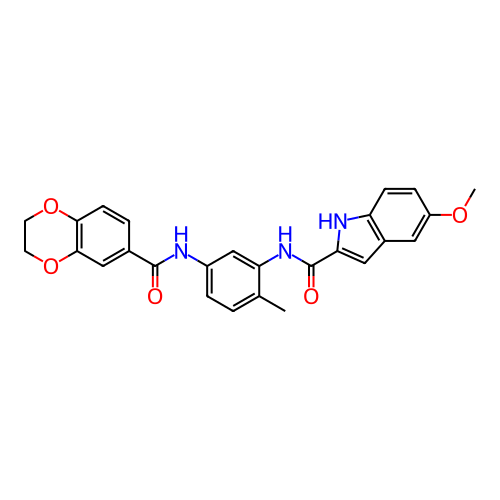 Chemical structure of BindingDB Monomer ID 540099