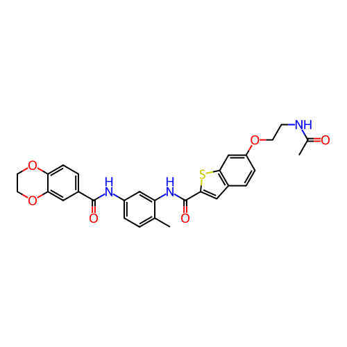 Chemical structure of BindingDB Monomer ID 540137