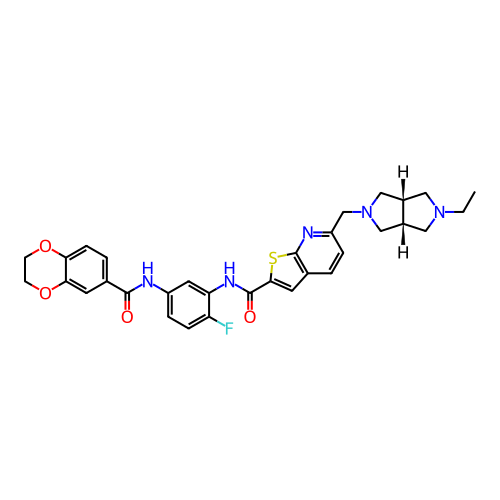 Chemical structure of BindingDB Monomer ID 540138