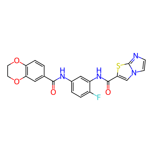 Chemical structure of BindingDB Monomer ID 540140