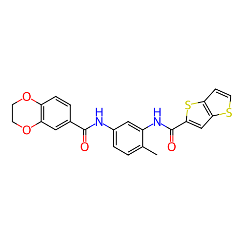Chemical structure of BindingDB Monomer ID 540151