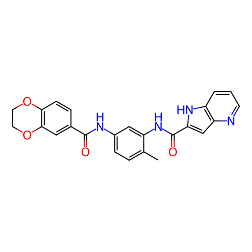 Chemical structure of BindingDB Monomer ID 540152