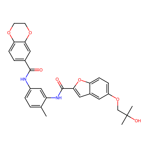 Chemical structure of BindingDB Monomer ID 540159