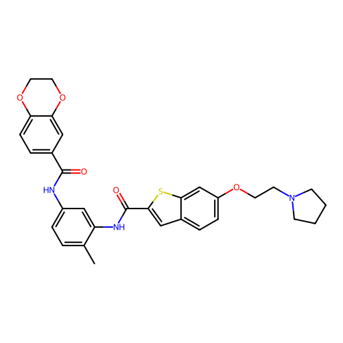 Chemical structure of BindingDB Monomer ID 540166