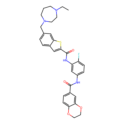 Chemical structure of BindingDB Monomer ID 540174