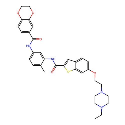 Chemical structure of BindingDB Monomer ID 540187
